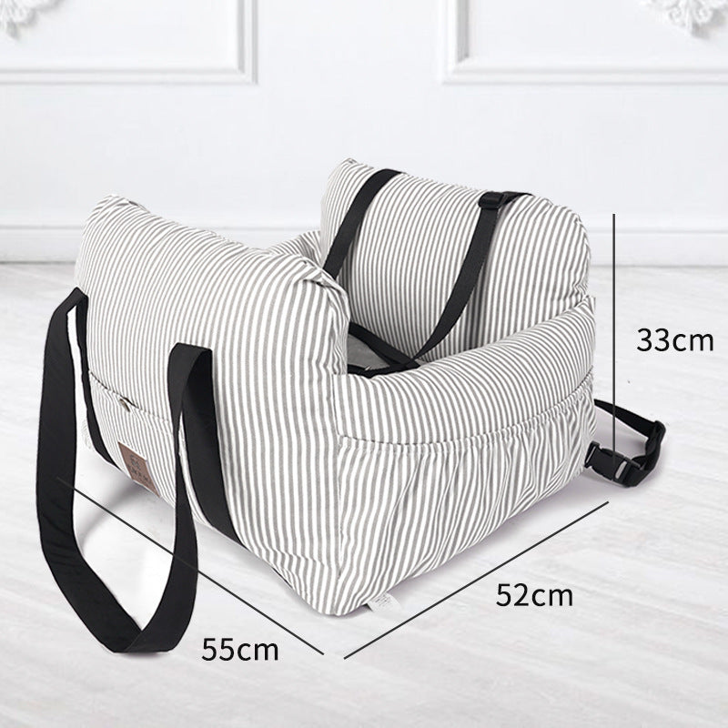 Luxury Dog car Travel Carrier - Safety & Comfort I Luxe Pawssion