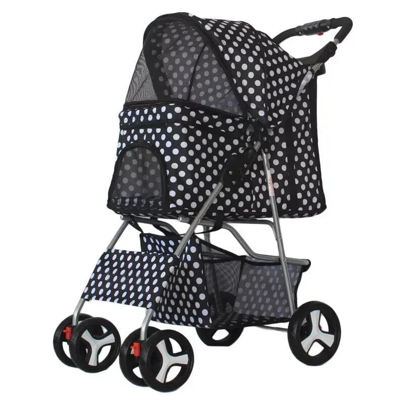 Elegant Urban Pet Stroller – Lightweight & Modern for Daily Walks