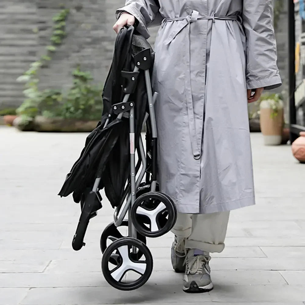 Elegant Urban Pet Stroller – Lightweight & Modern for Daily Walks