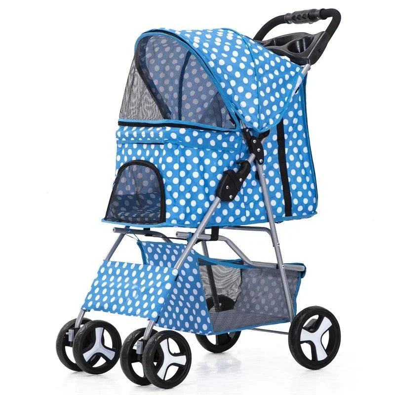 Elegant Urban Pet Stroller – Lightweight & Modern for Daily Walks