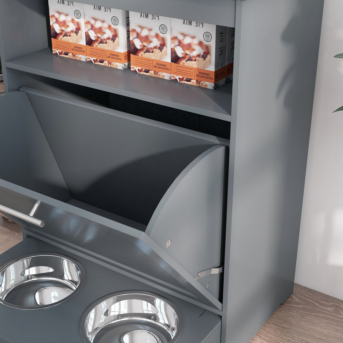Luxe Pawssion™ Urban Cloud Bed – Soft Grey Edition